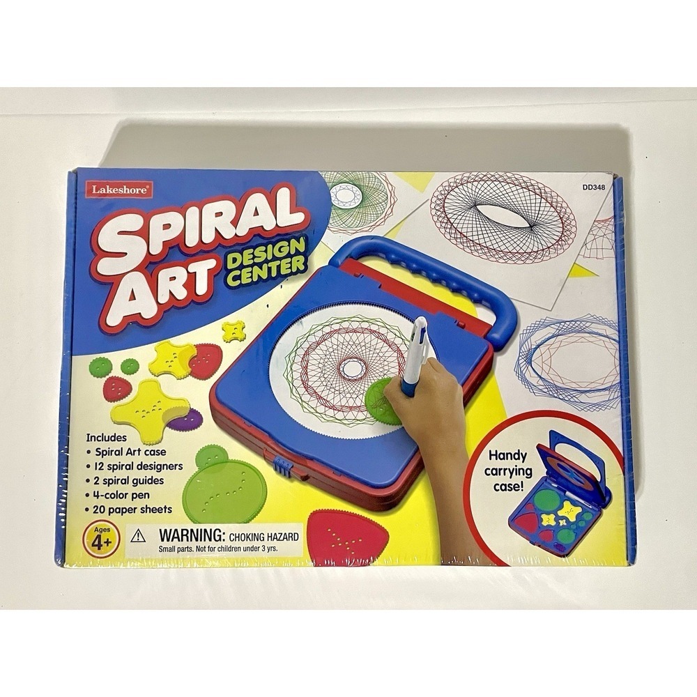 Spiral Art Design Center Lakeshore Learning Sealed & New